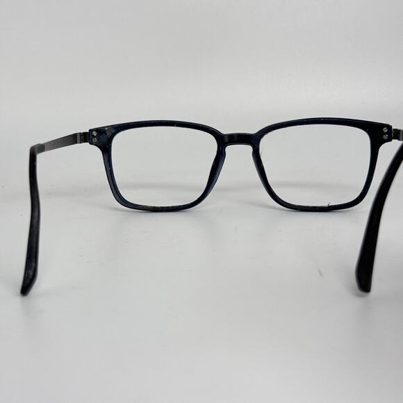 Modo Eco Born Biobased Eyeglass Frames Darling 53-18-145 Navy Silver H17249 - Picture 3 of 7